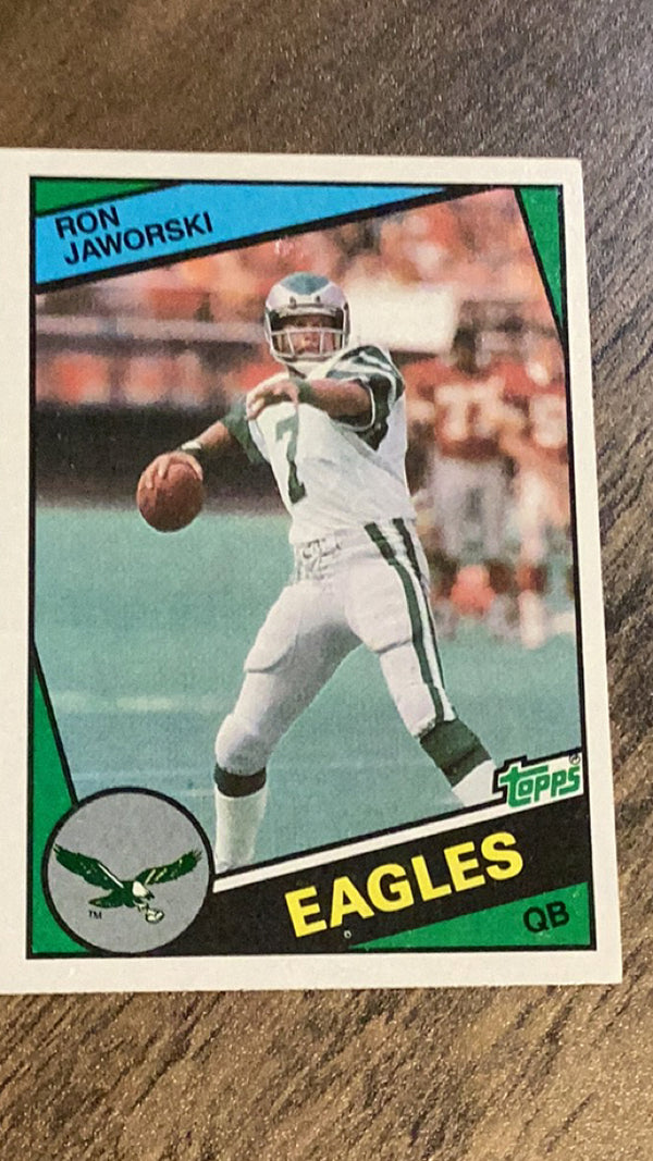 Ron Jaworski Philadelphia Eagles NFL 1984 Topps 330 