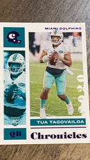 Tua Tagovailoa Miami Dolphins NFL 2020 Panini Chronicles - Purple 60 SN49