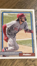 Alec Bohm Philadelphia Phillies MLB 2021 Topps Update - 1992 Topps Redux T92-36 