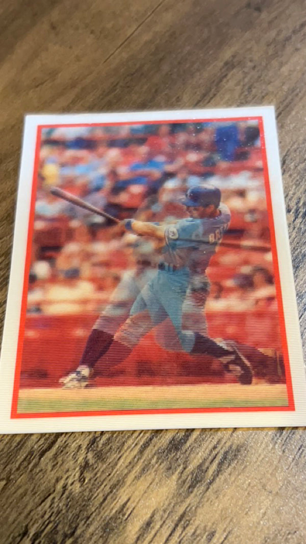 George Brett Kansas City Royals MLB 1987 Sportflics 5 