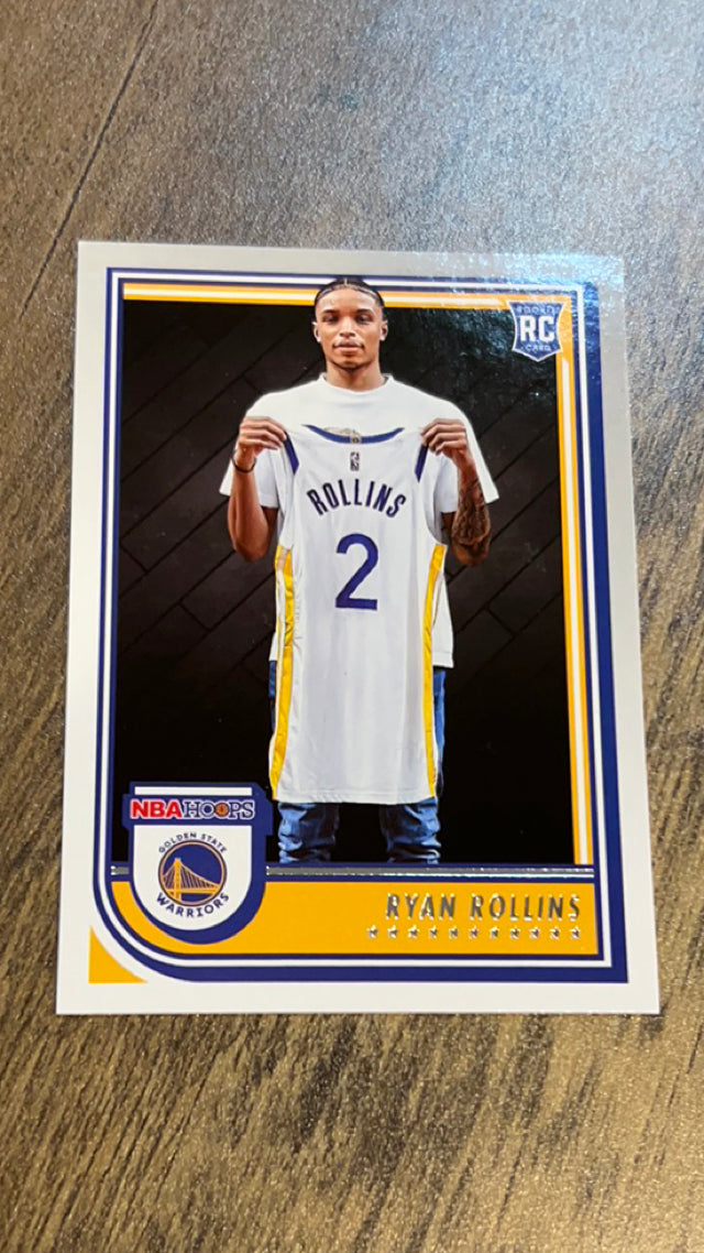 Ryan Rollins Golden State Warriors NBA 2022-23 Hoops 277 RC