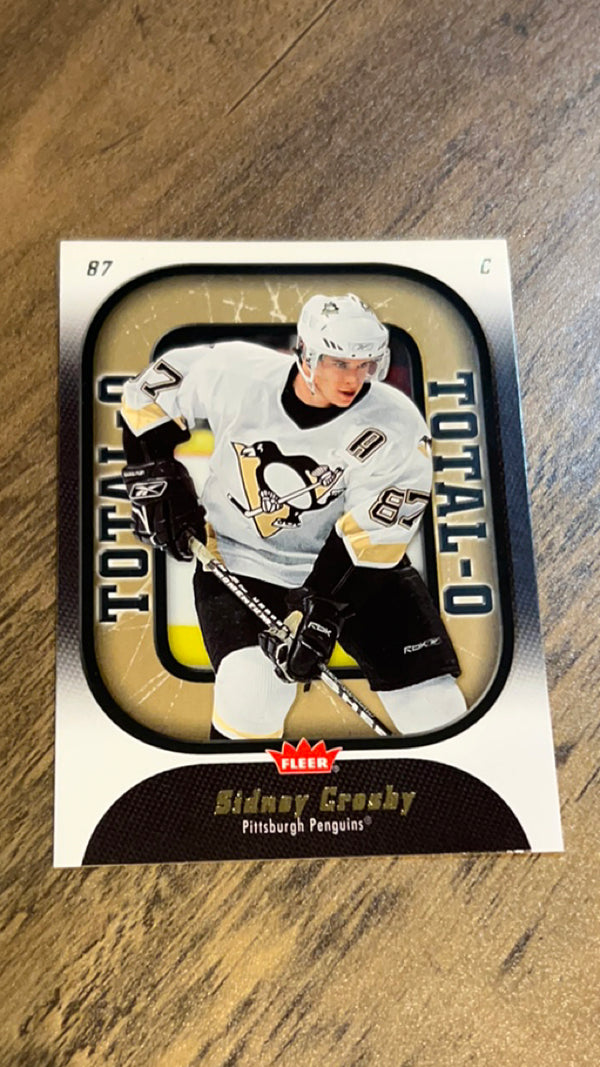 Sidney Crosby Pittsburgh Penguins NHL 2006 Fleer - Total O O20 