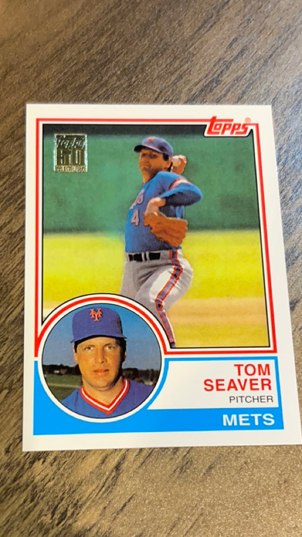 Tom Seaver New York Mets MLB 2001 Topps Traded & Rookies T107 