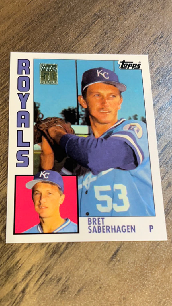 Bret Saberhagen Kansas City Royals MLB 2001 Topps Traded & Rookies T110 