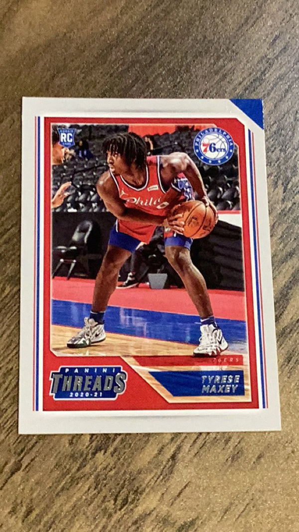 Tyrese Maxey RC
Threads Philadelphia 76ers NBA 2020-21 Panini Chronicles 76 RC, Threads