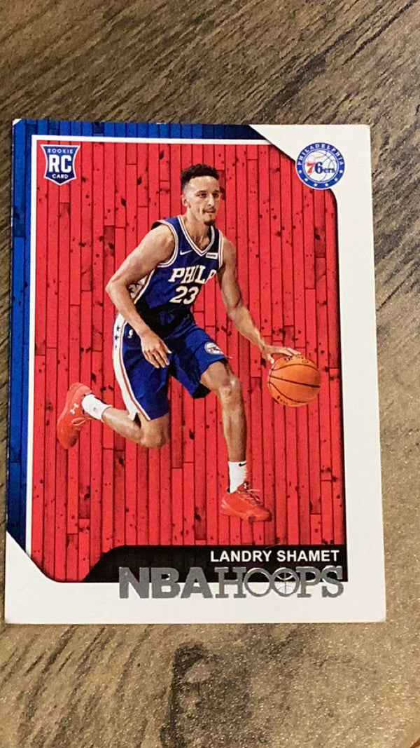 Landry Shamet Philadelphia 76ers NBA 2018-19 Hoops 259 RC