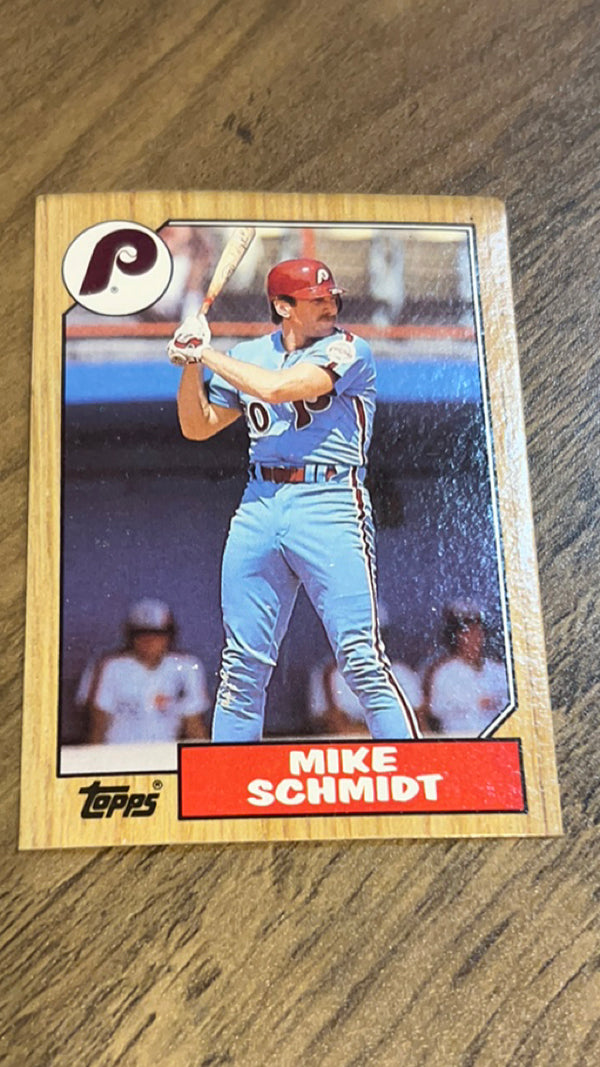 Mike Schmidt Philadelphia Phillies MLB 1987 Topps 430 