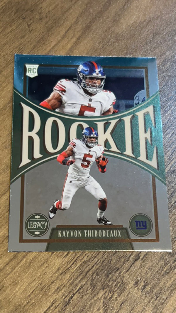Kayvon Thibodeaux New York Giants NFL 2022 Panini Chronicles - 2022 Panini Legacy Update Rookies 214 ROO