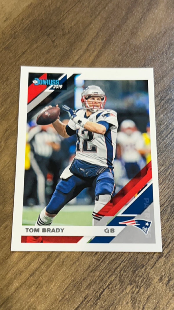 Tom Brady New England Patriots NFL 2019 Donruss 162 