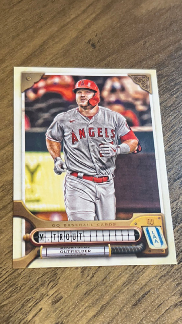 Mike Trout Los Angeles Angels MLB 2022 Topps Gypsy Queen 72 