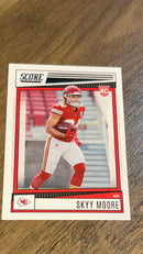 Skyy Moore Kansas City Chiefs NFL 2022 Score: Scorecard 391 