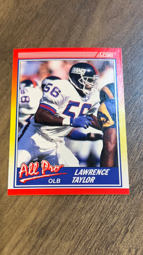 Lawrence Taylor New York Giants NFL 1990 Score 571 AP