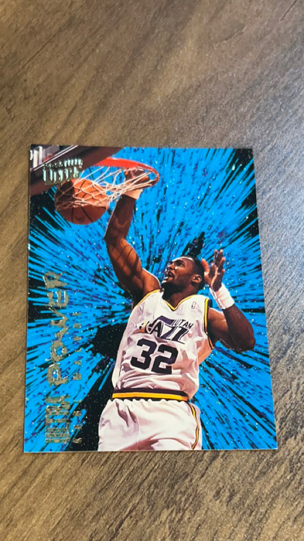 Karl Malone Utah Jazz NBA 1994 Ultra - Power 5 