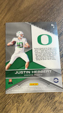 Justin Herbert Oregon Ducks NFL 2020 Panini Chronicles Draft Picks - Playoff Draft Picks 4 Panini
