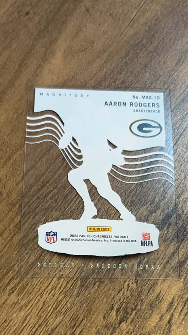 Aaron Rodgers Green Bay Packers NFL 2022 Panini Chronicles - Magnitude MAG-10 Panini