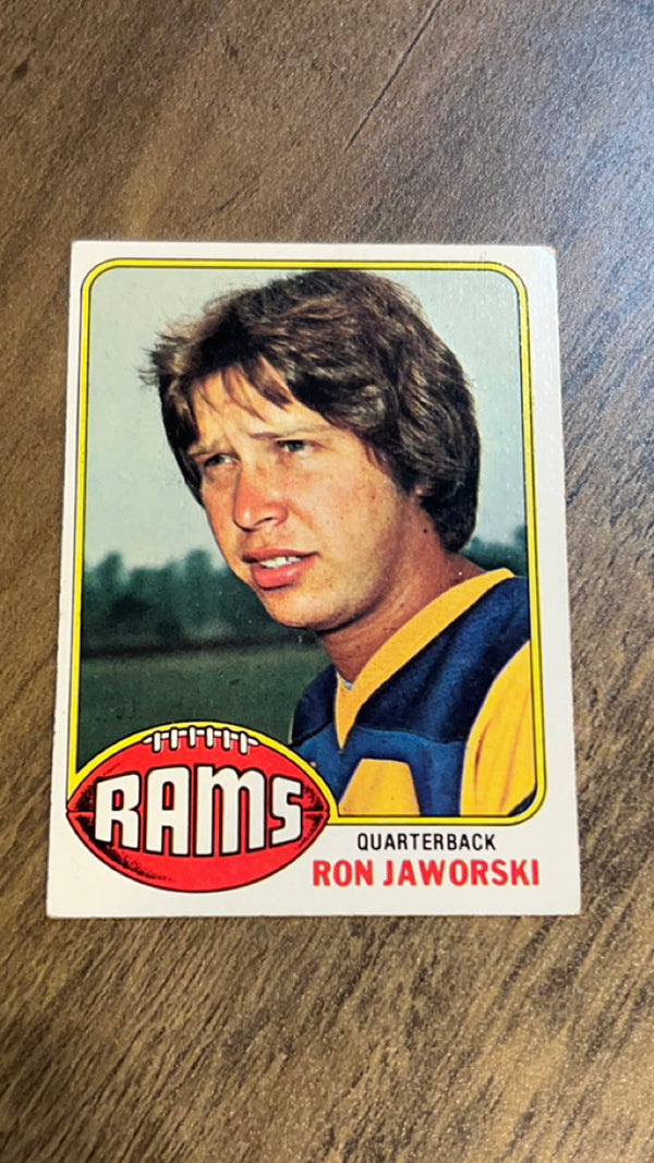 Ron Jaworski Los Angeles Rams MLB 1976 Topps 426 RC