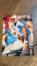 Steve McNair RCOL Houston Oilers NFL 1995 Collector's Choice Update U20 RCOL