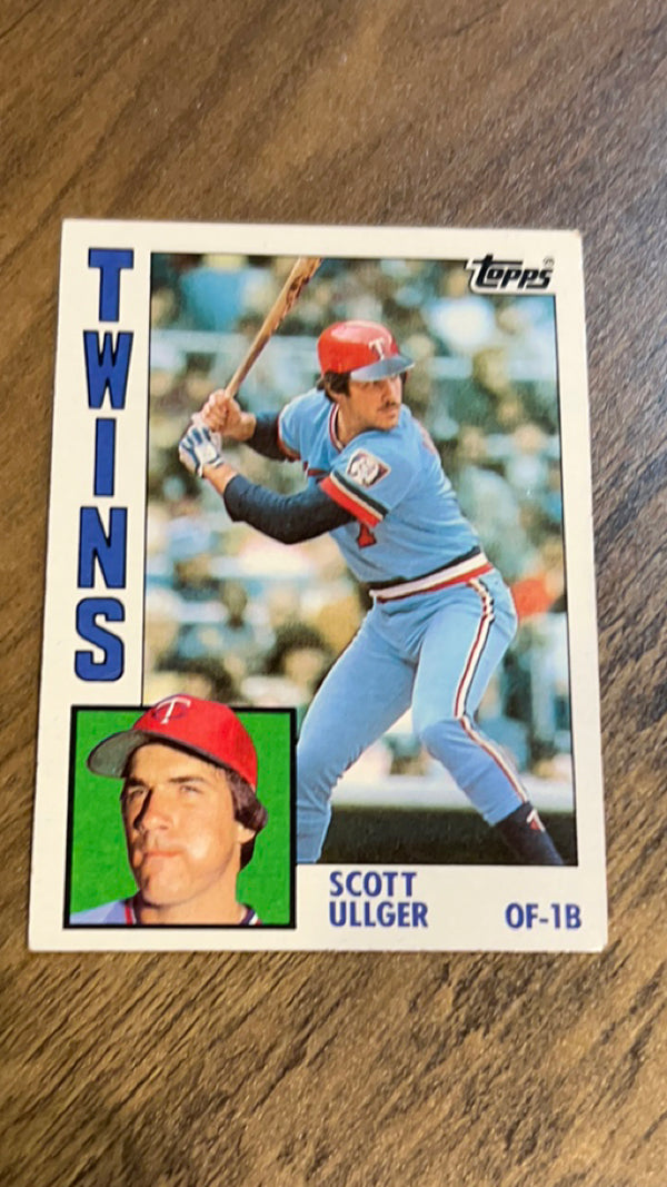 Scott Ullger Minnesota Twins MLB 1984 Topps 551 RC