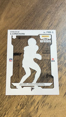 Drake London Atlanta Falcons NFL 2022 Panini Chronicles: Playoff Momentum Rookies Red PMR-6 Panini