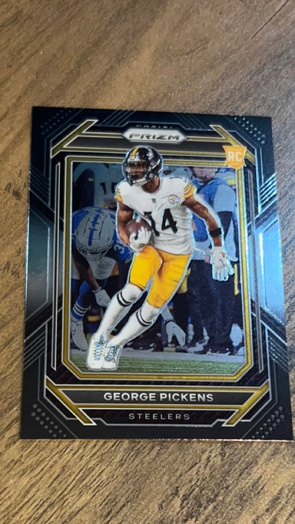 George Pickens Pittsburgh Steelers NFL 2022 Panini Chronicles - Prizm Black PB-20 