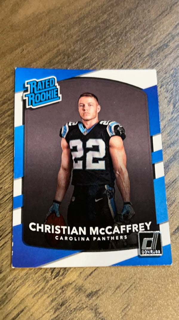 Christian McCaffrey Carolina Panthers NFL 2017 Donruss 318 RR, RC