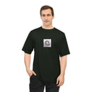 Unisex Zone Performance T-shirt - Spiral galaxy and planets aligned Printify