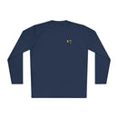 Unisex Lightweight Long Sleeve Tee - Pondering the Baseball Printify