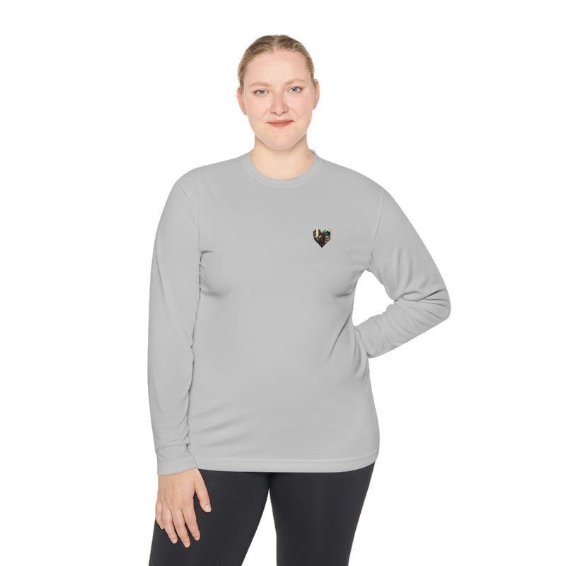 Unisex Lightweight Long Sleeve Tee - Pondering the Baseball Printify